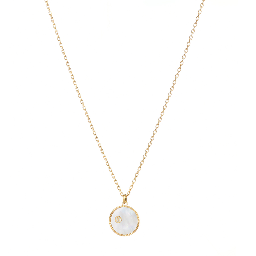 lady's necklace steel gold 0164773