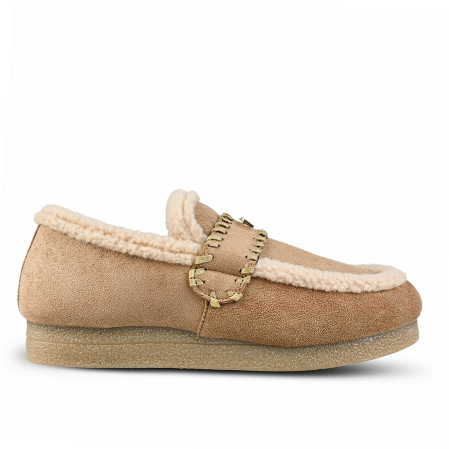 pantofi damă textil bej 0162333