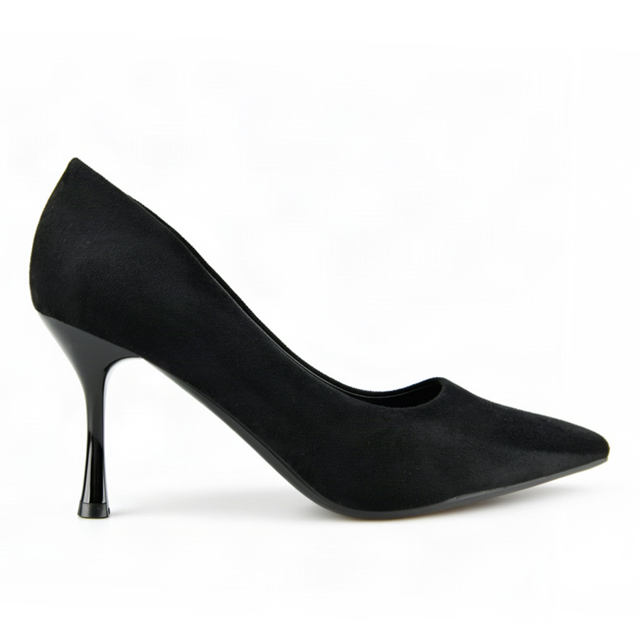 pantofi damă textil negru 0163028