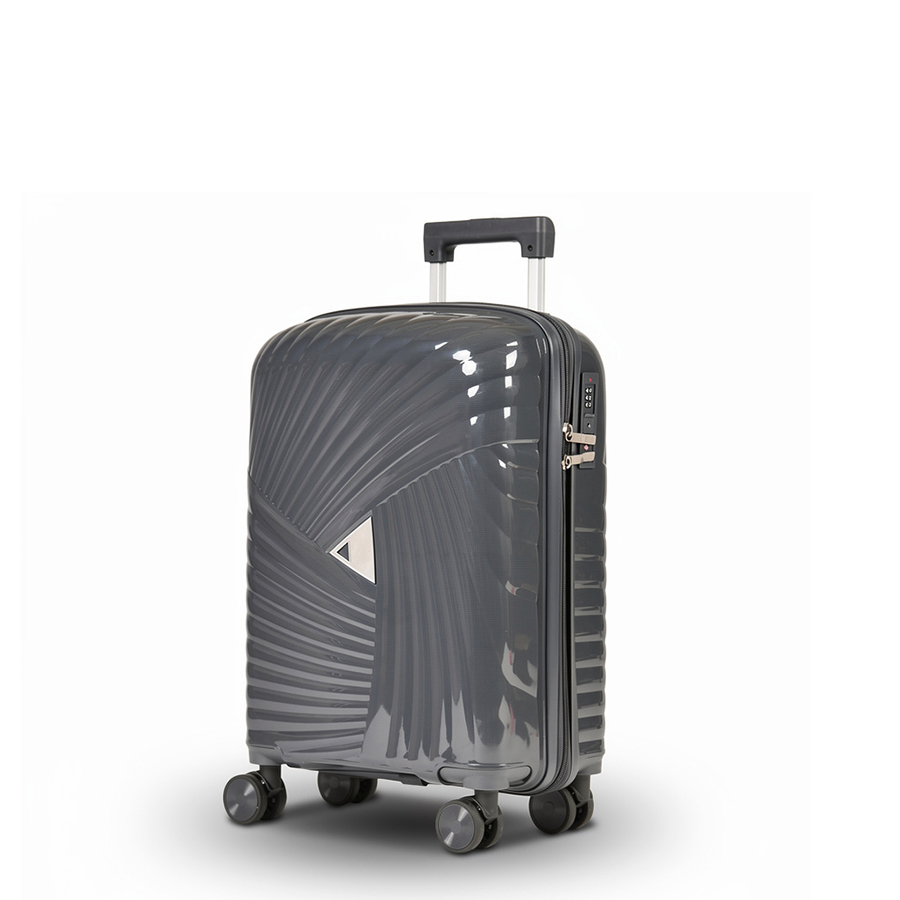 small suitcase polypropylene dark gray 0161604