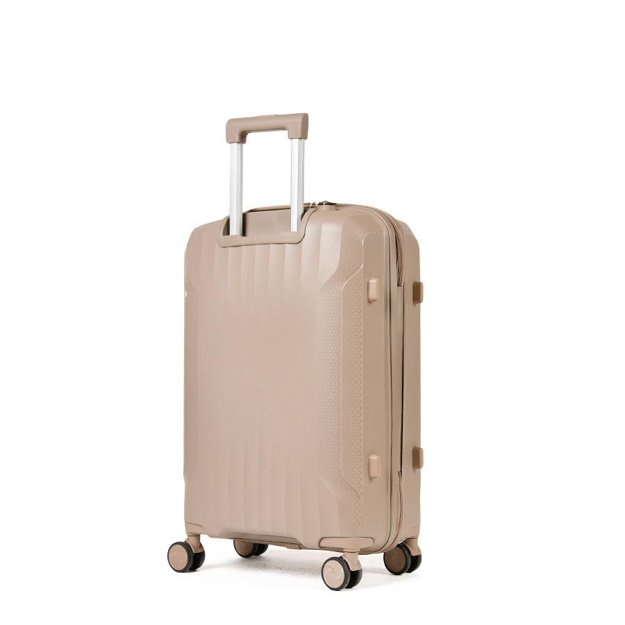 small suitcase polypropylene light brown 0161430