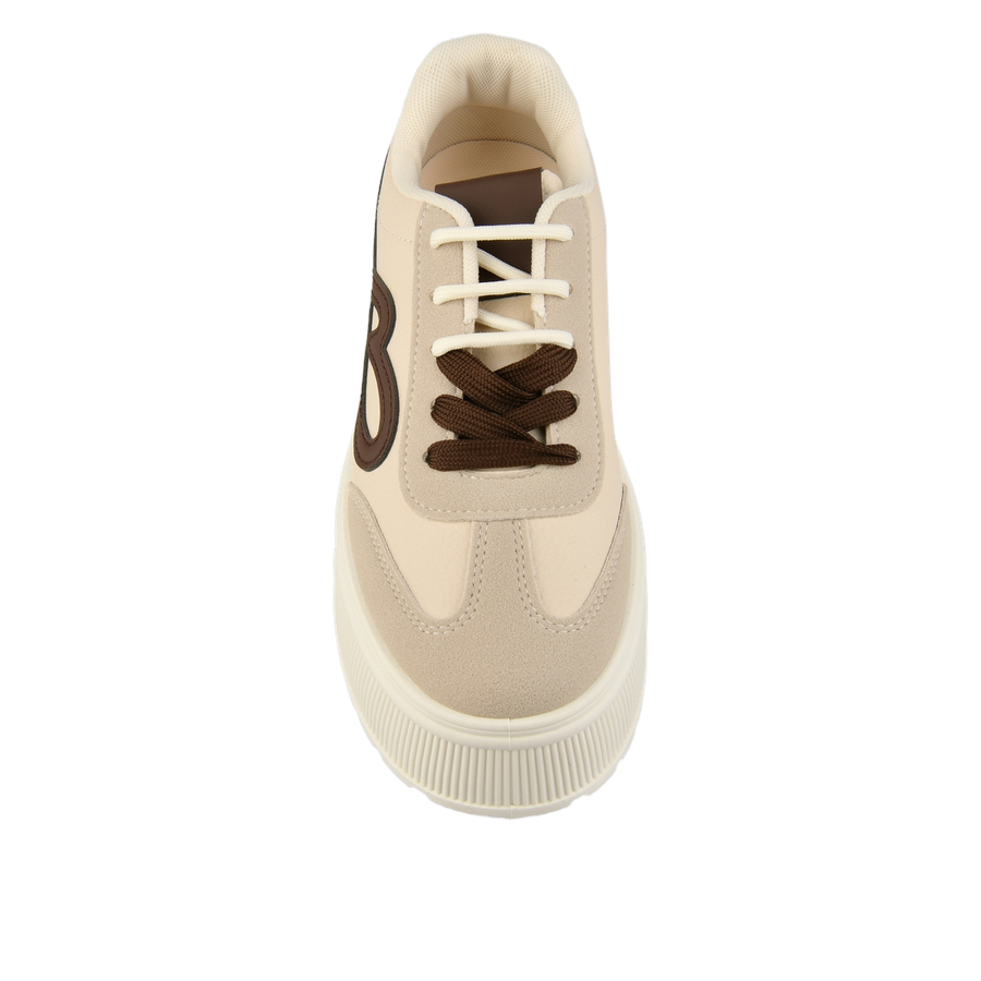 adidași damă piele ecologică bej 0163371