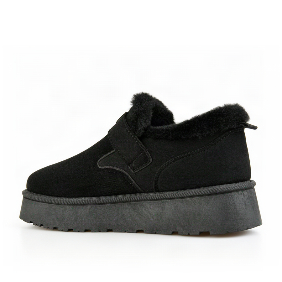 pantofi damă textil negru 0162979