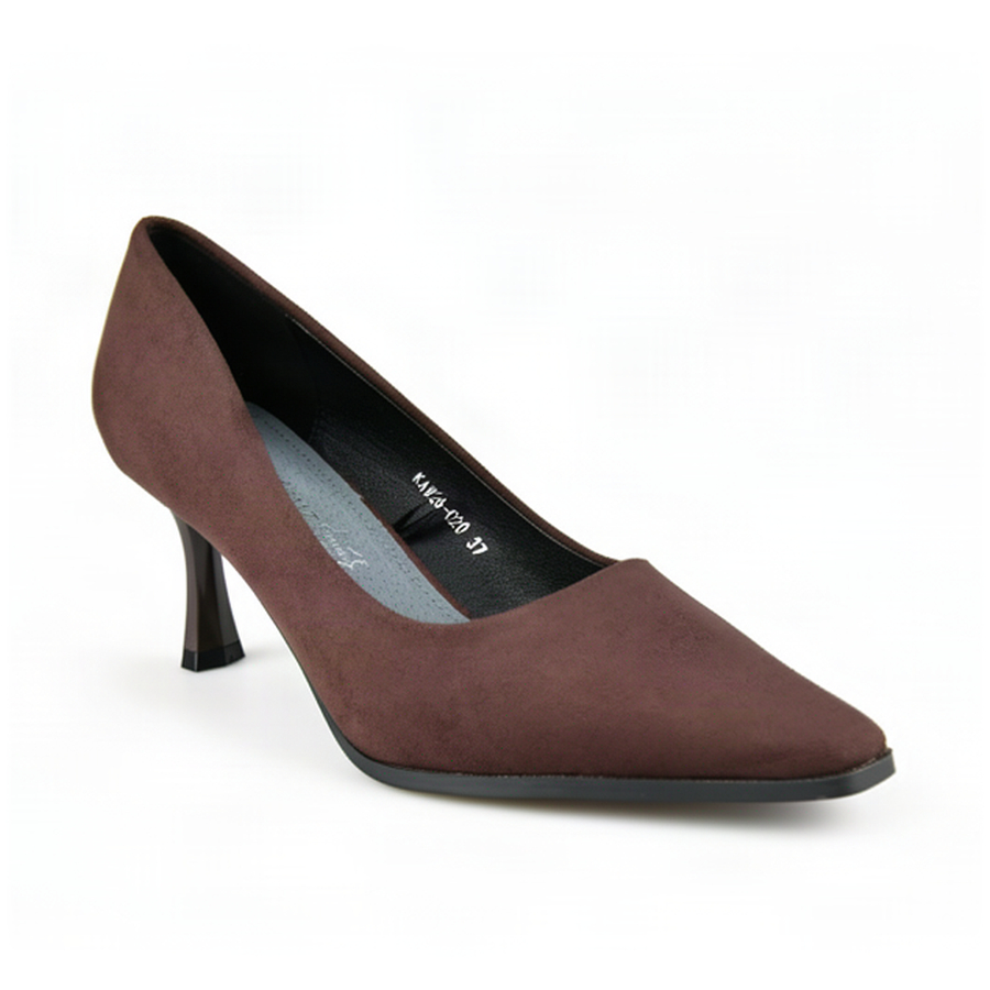 pantofi damă textil maro 0163010