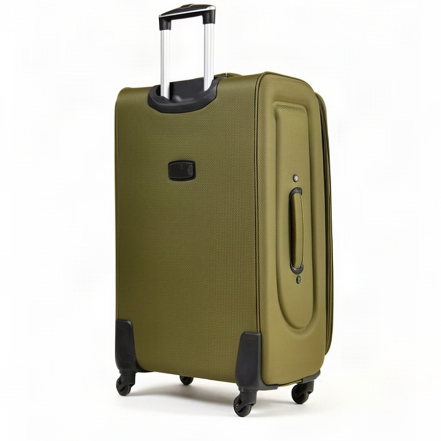 big suitcase textile green 0163728