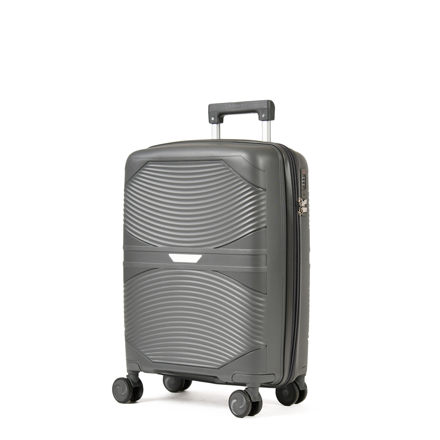 small suitcase polypropylene dark green 0161436