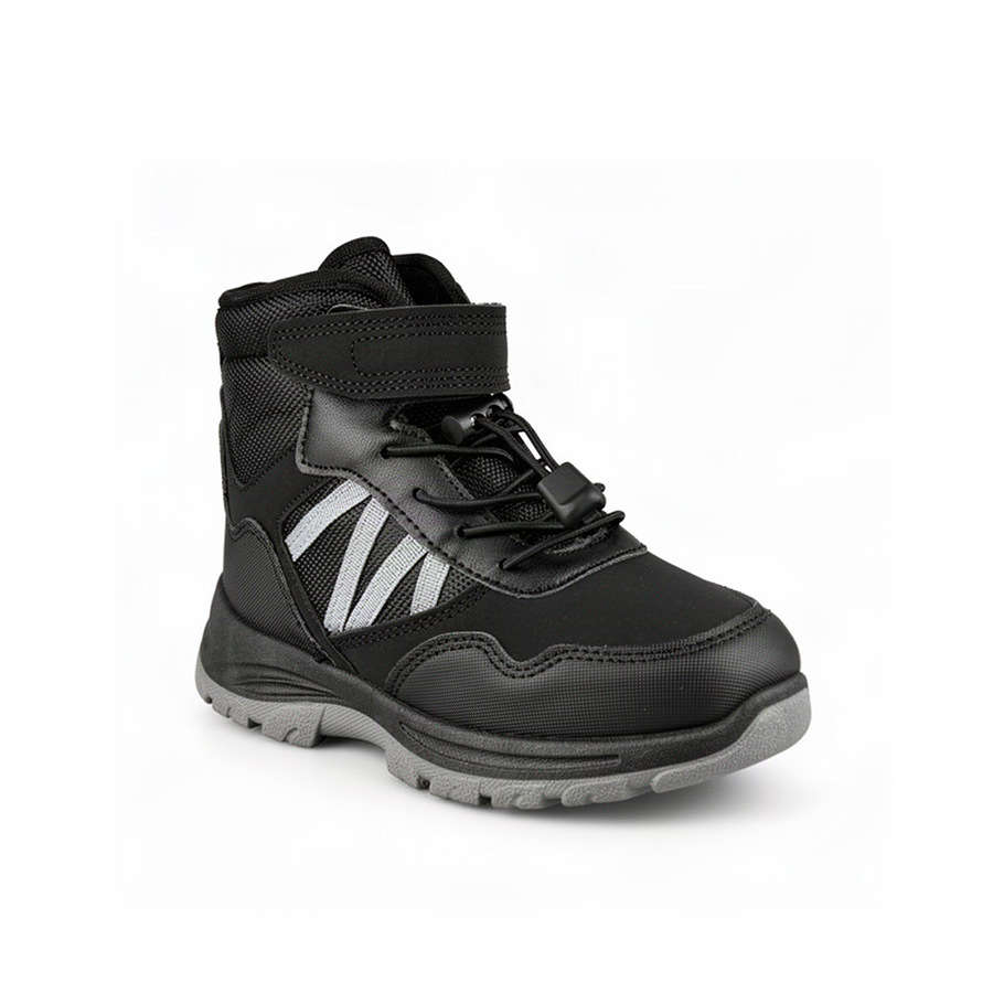 kids boots eco leather/textile black 0163392