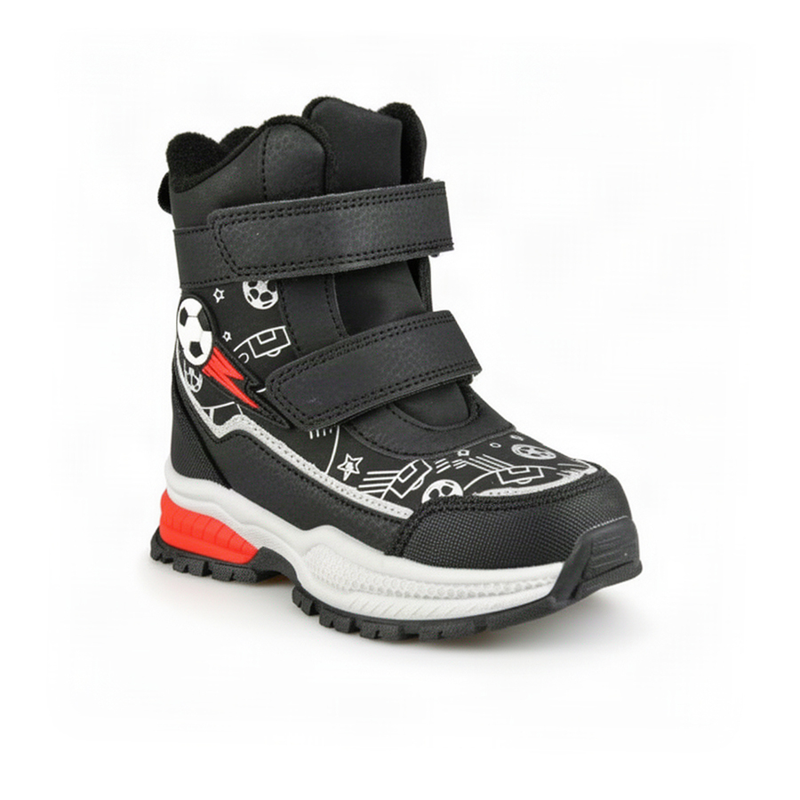 kids boots synthetic leather black 0162294
