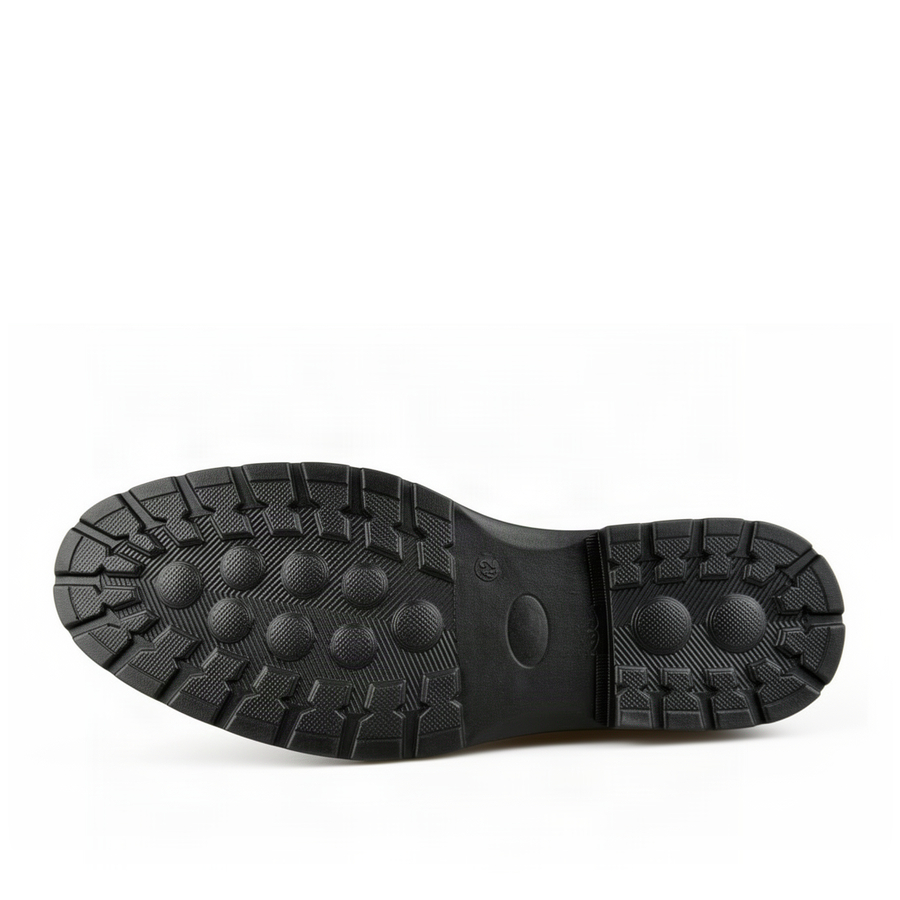botine bărbați piele naturală negru 0162769
