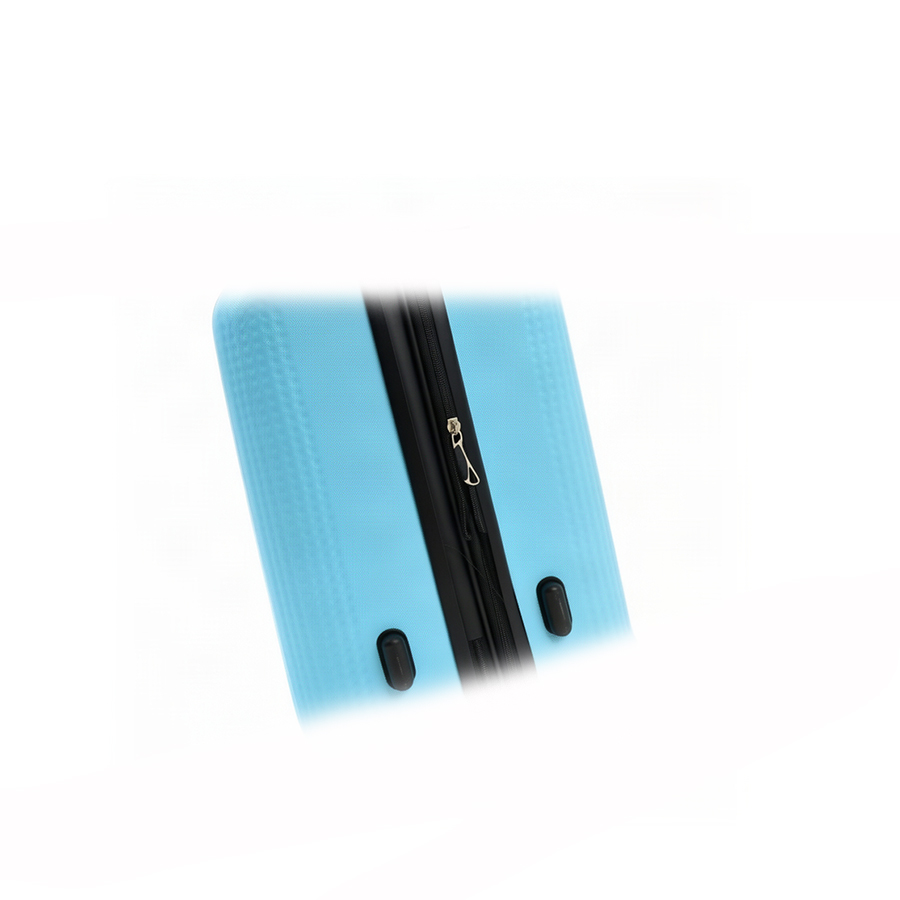 big suitcase ABS plastic blue 0163695