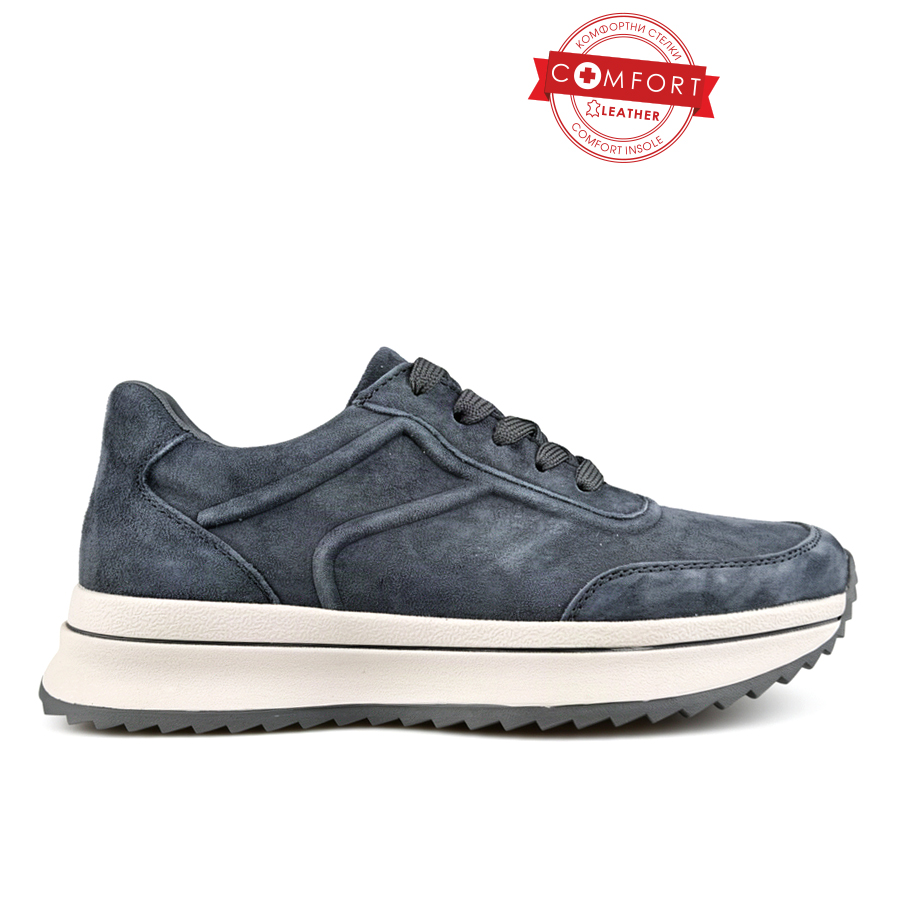 adidași damă piele naturală gri 0163345