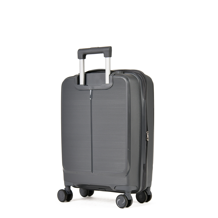 small suitcase polypropylene dark gray 0161418