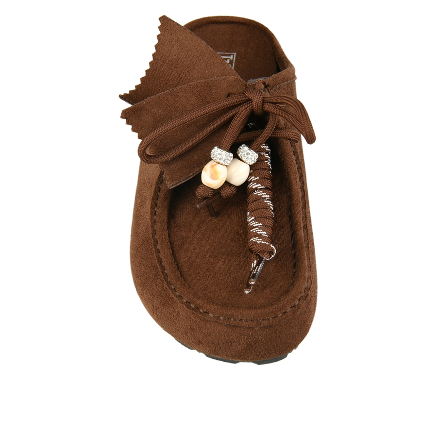 lady's slippers textiles brown 0161167