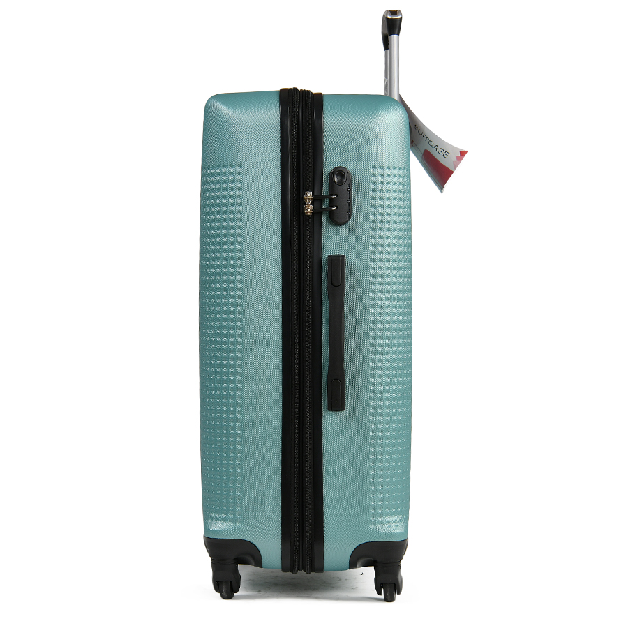 big suitcase ABS plastic green 0163692
