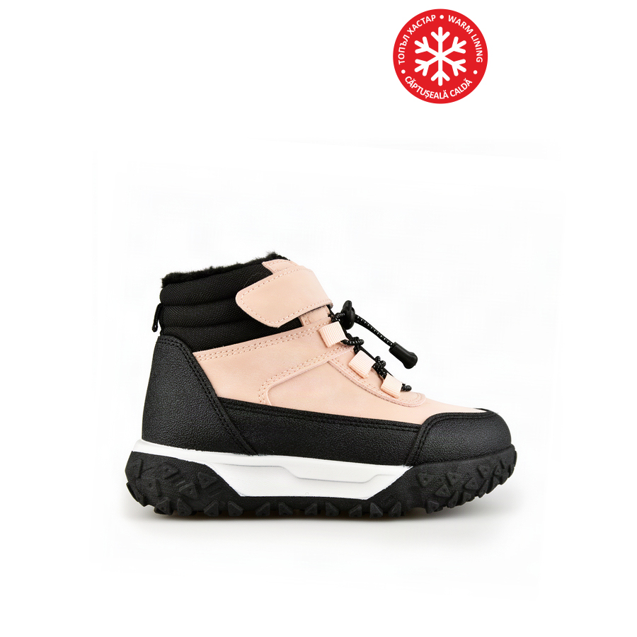 kids boots eco leather/textile beige 0163391