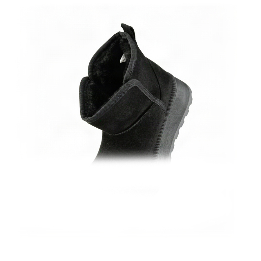 botine damă textil negru 0163241