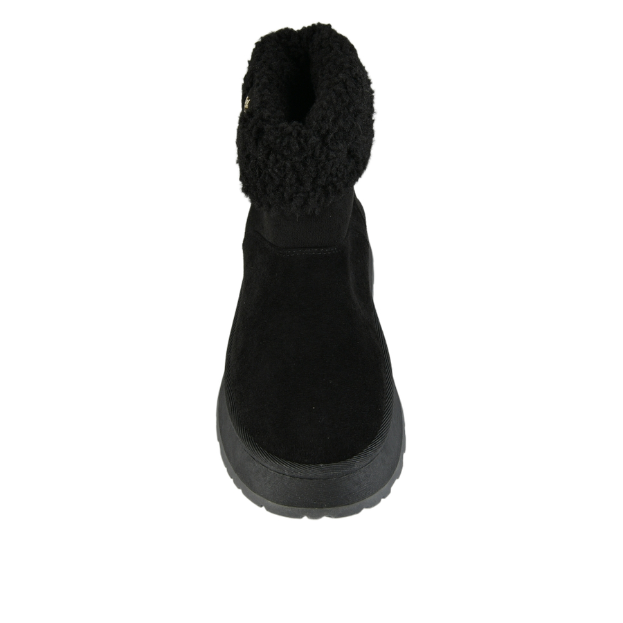 botine damă textil negru 0163246
