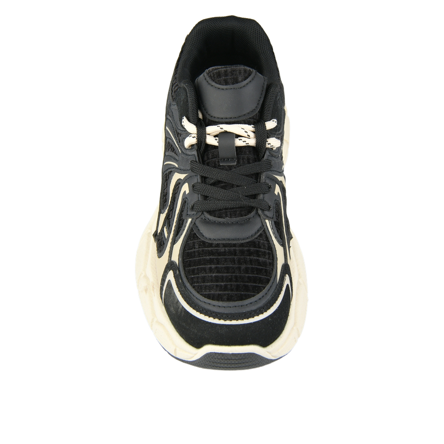 adidași damă textil/piele ecologică negru 0162722