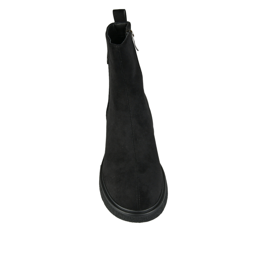 botine damă textil negru 0163398