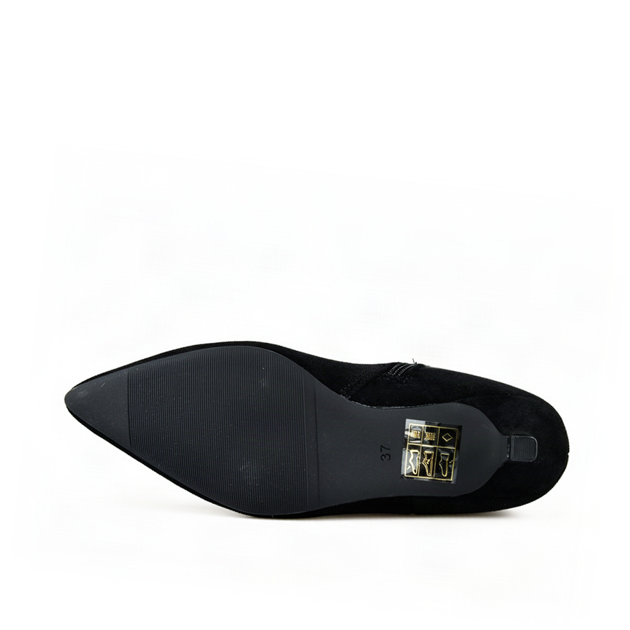 botine damă textil negru 0162848