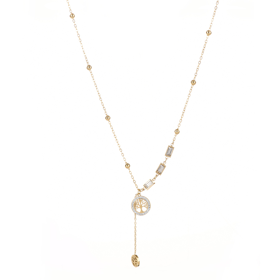 lady's necklace steel gold 0164780