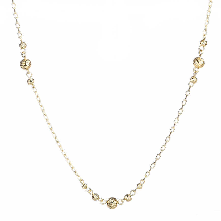 lady's necklace brass gold 0164805
