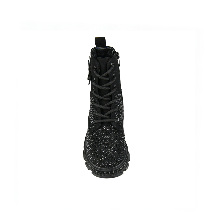kids boots textiles black 0162531
