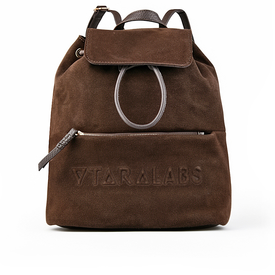rucsac damă piele naturală/piele ecologică maro 0163097