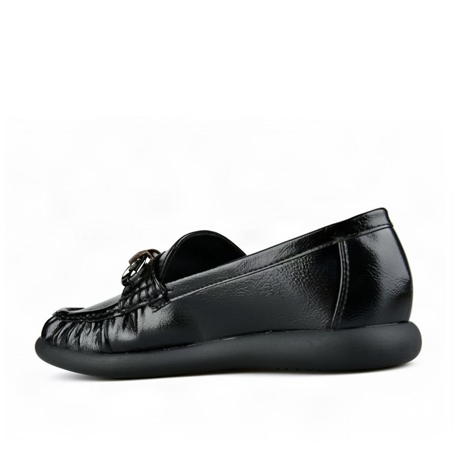 lady's shoes synthetic leather black 0163038