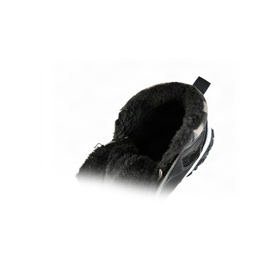 kids boots eco leather/textile black 0163390