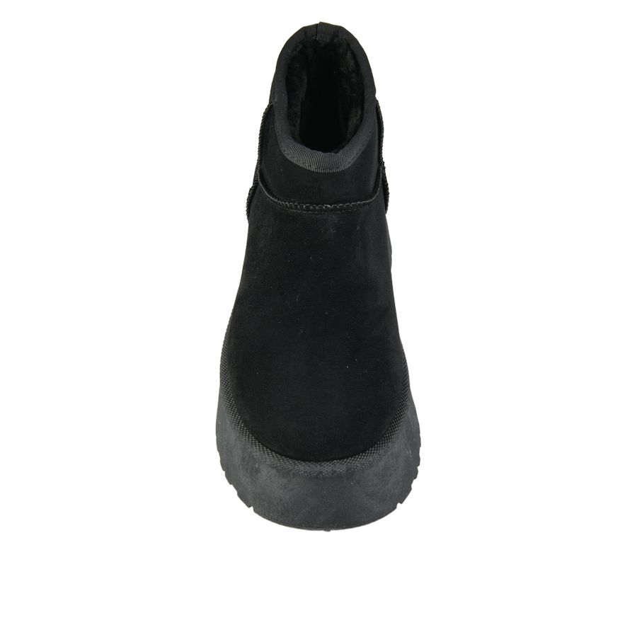 botine de zăpadă damă textil negru 0163353