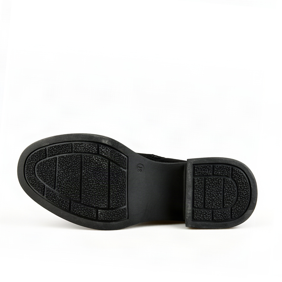 botine damă textil negru 0163396
