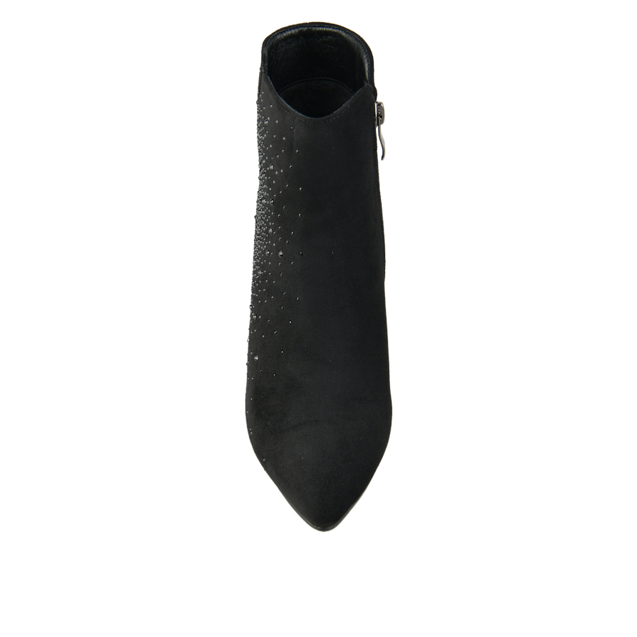 botine damă textil negru 0162069