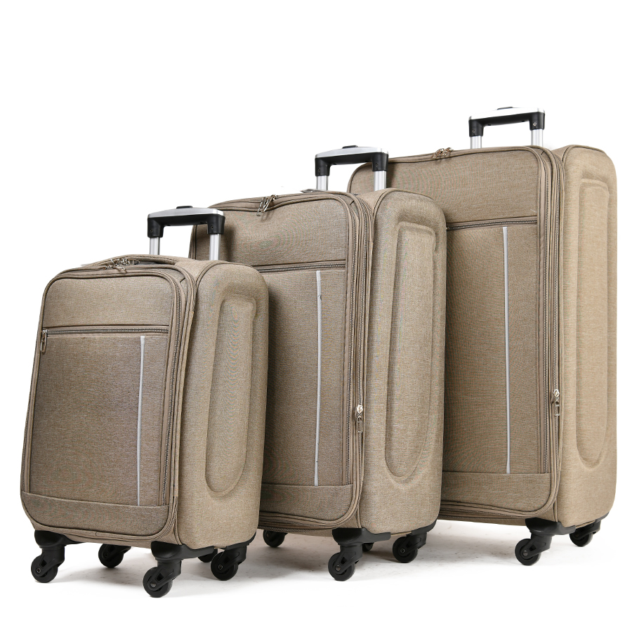 small suitcase textile beige 0163705