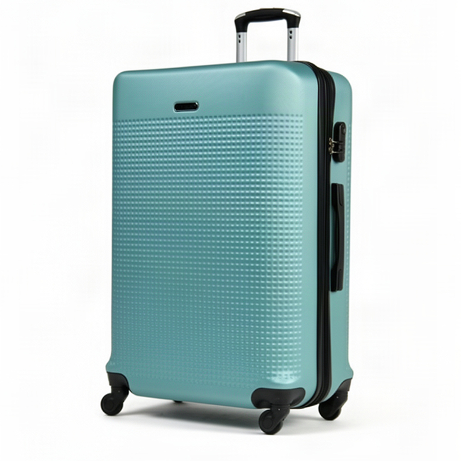 big suitcase ABS plastic green 0163692