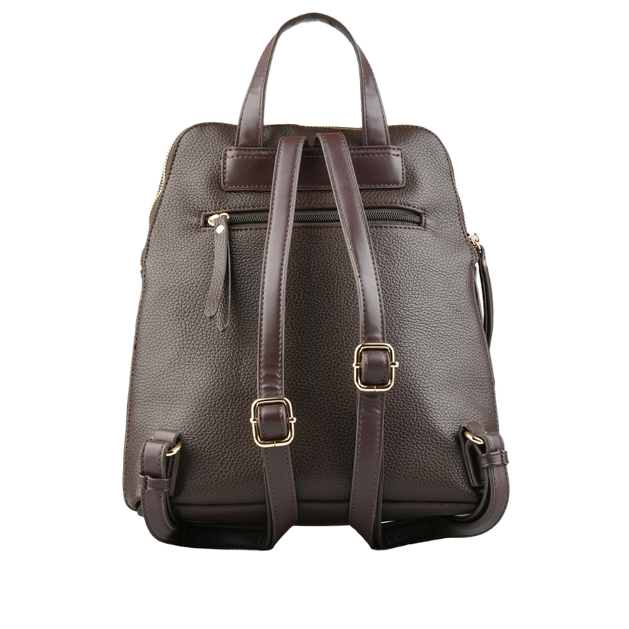 rucsac damă piele naturală/piele ecologică maro 0163164