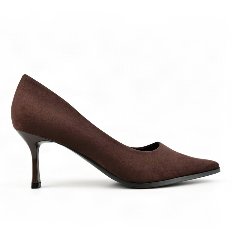 pantofi damă textil maro 0163010