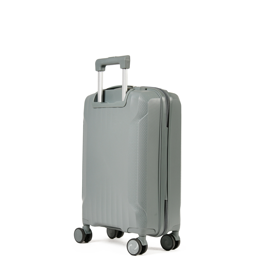 small suitcase polypropylene grey 0161427