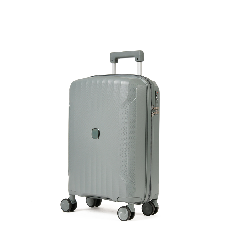 small suitcase polypropylene grey 0161427