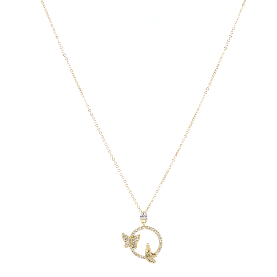 lady's necklace brass gold 0164797