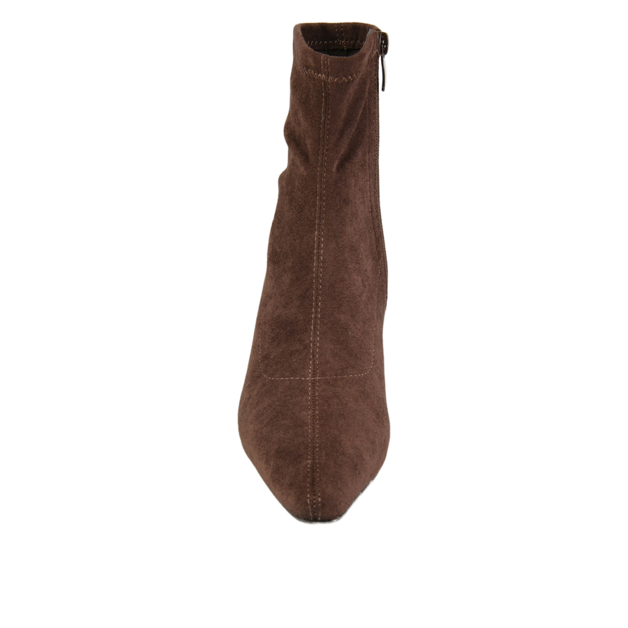 botine damă textil maro 0162825