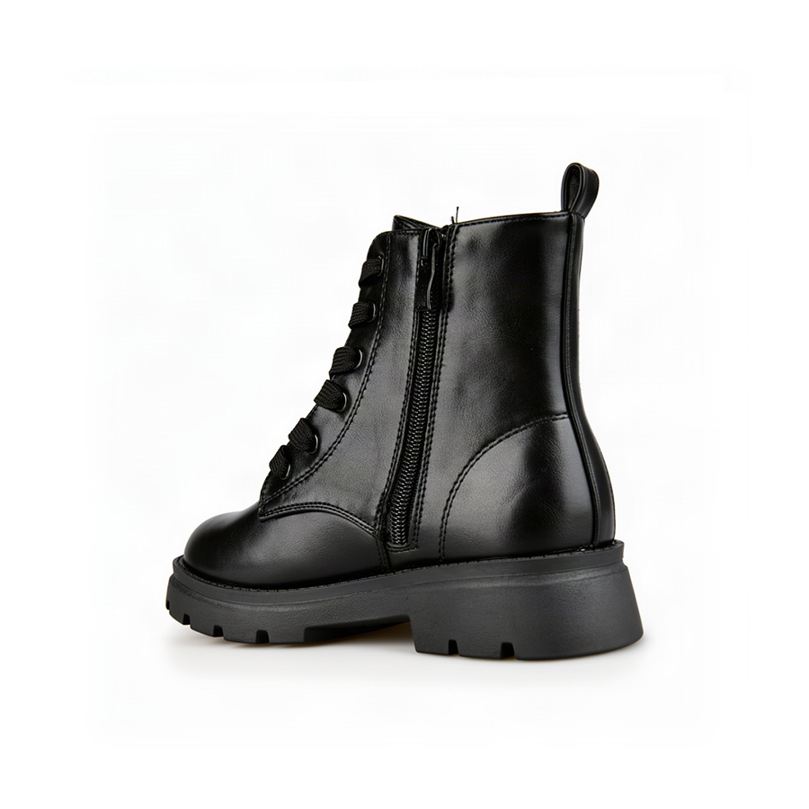 kids boots synthetic leather black 0162542