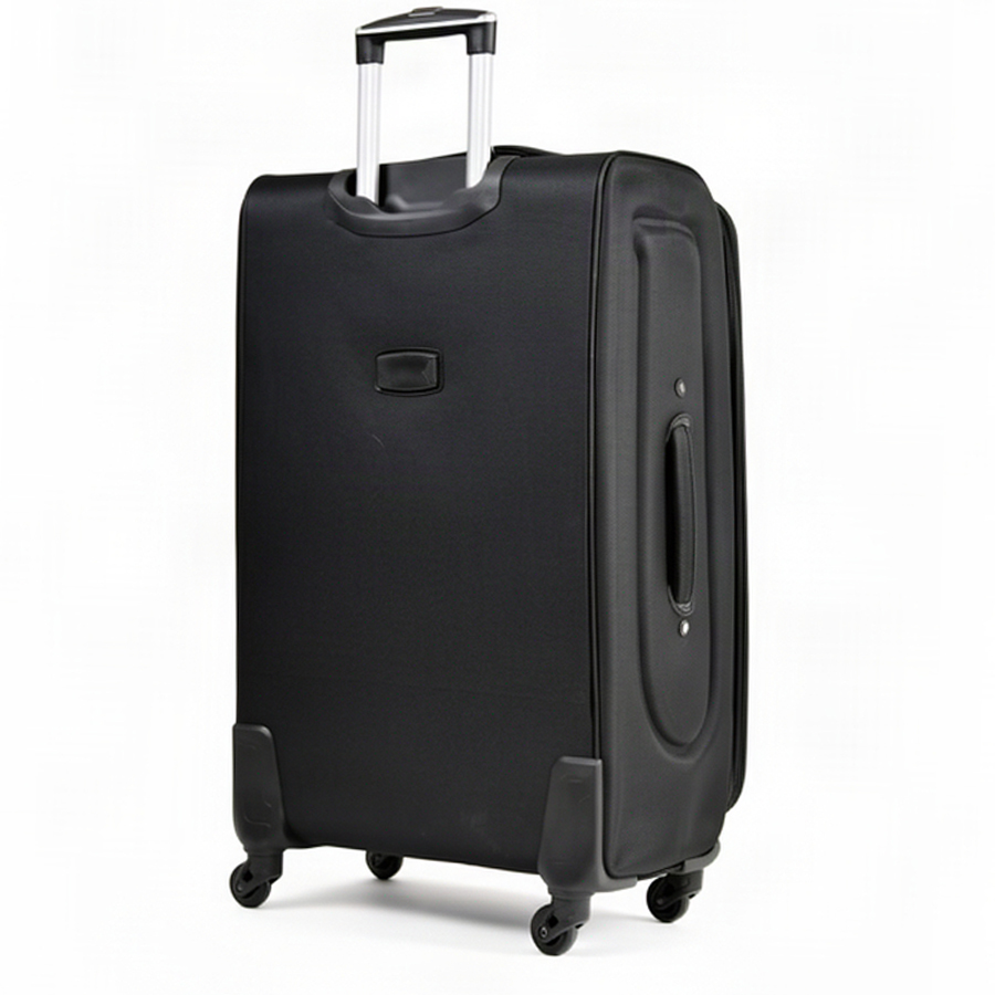 big suitcase textile black 0163713
