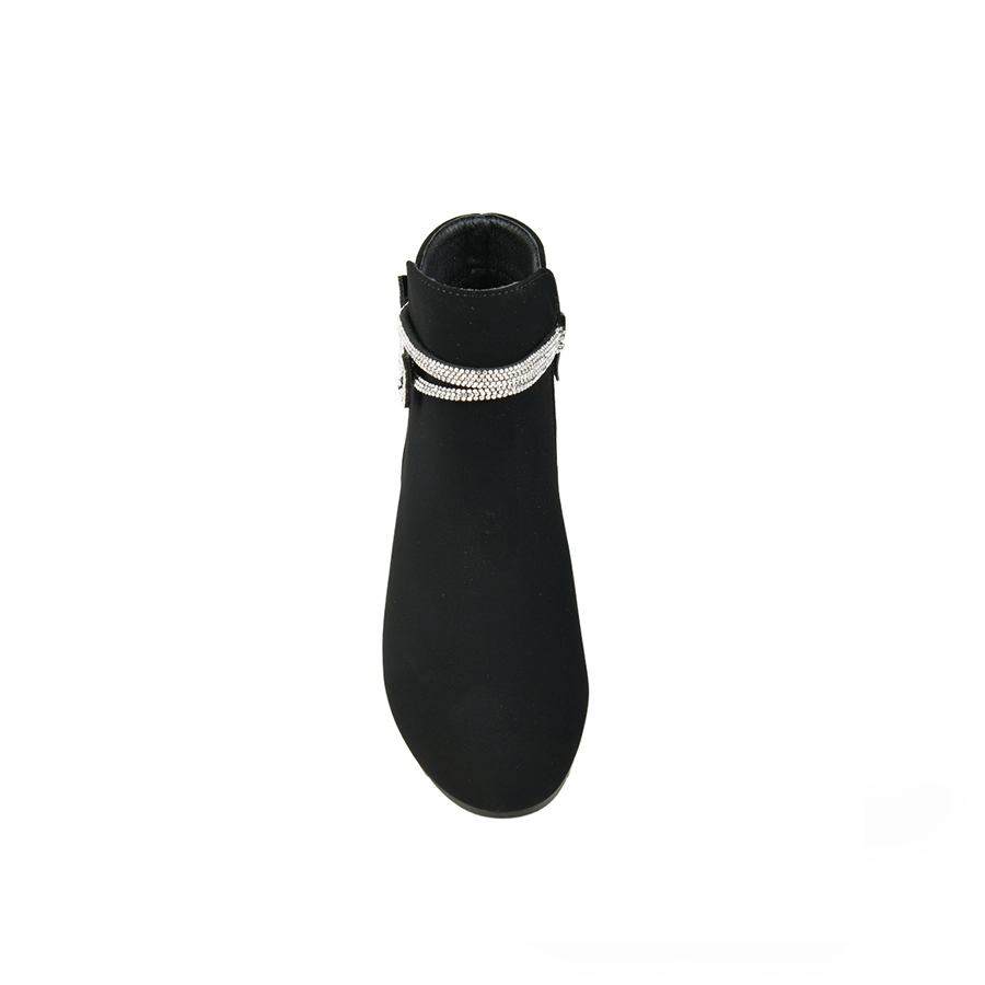 botine copii textil negru 0162534