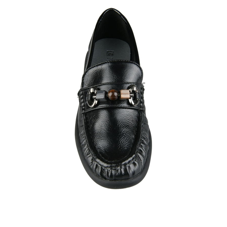 lady's shoes synthetic leather black 0163038
