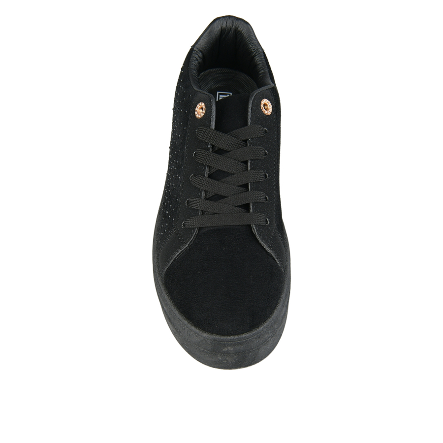 adidași damă piele ecologică/textil negru 0163309