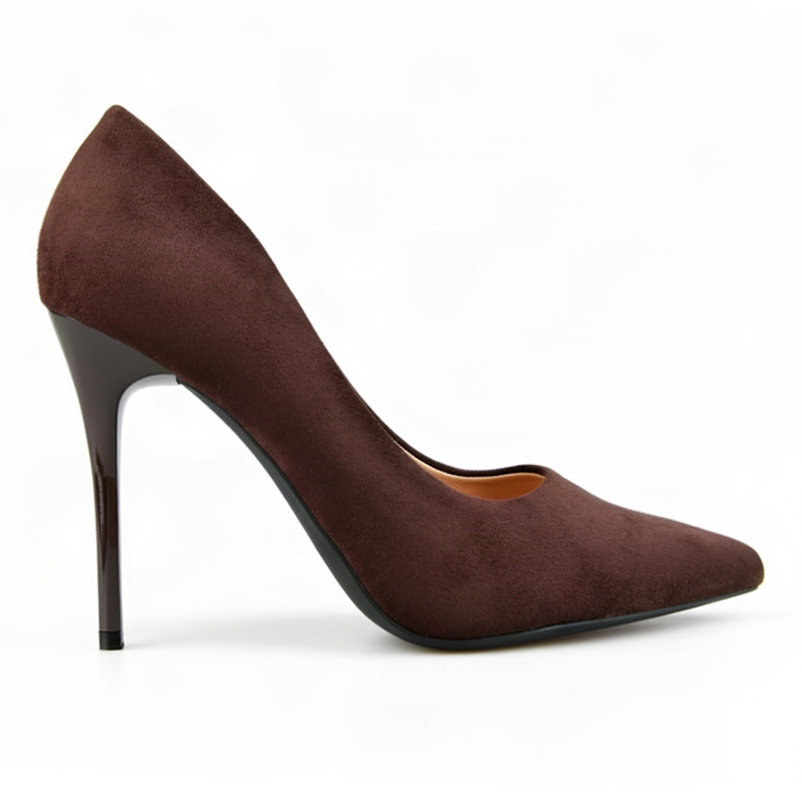 pantofi damă textil maro 0163022