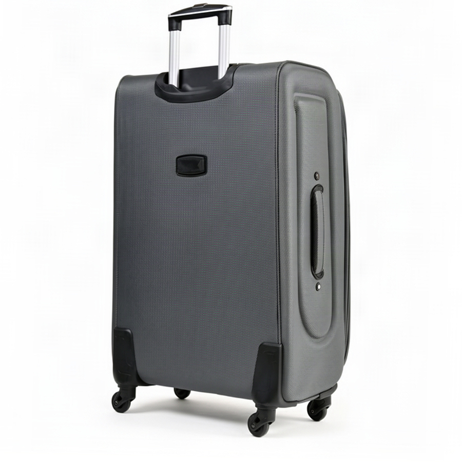 big suitcase textile grey 0163731