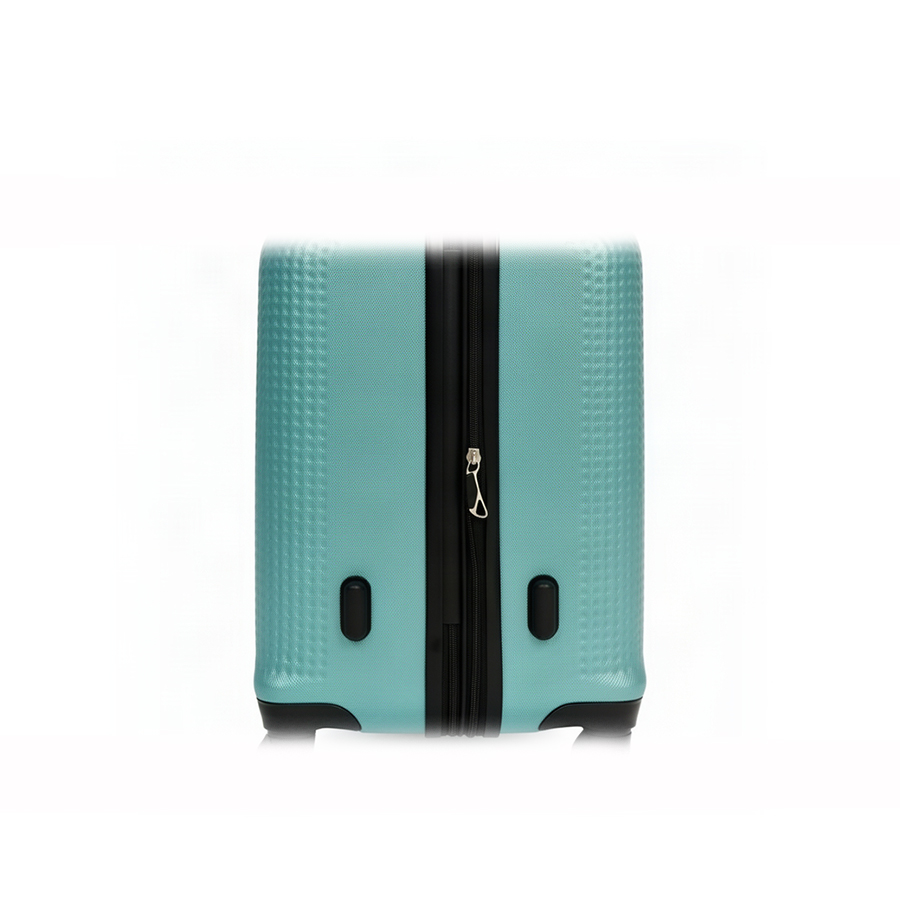 medium suitcase ABS plastic green 0163691