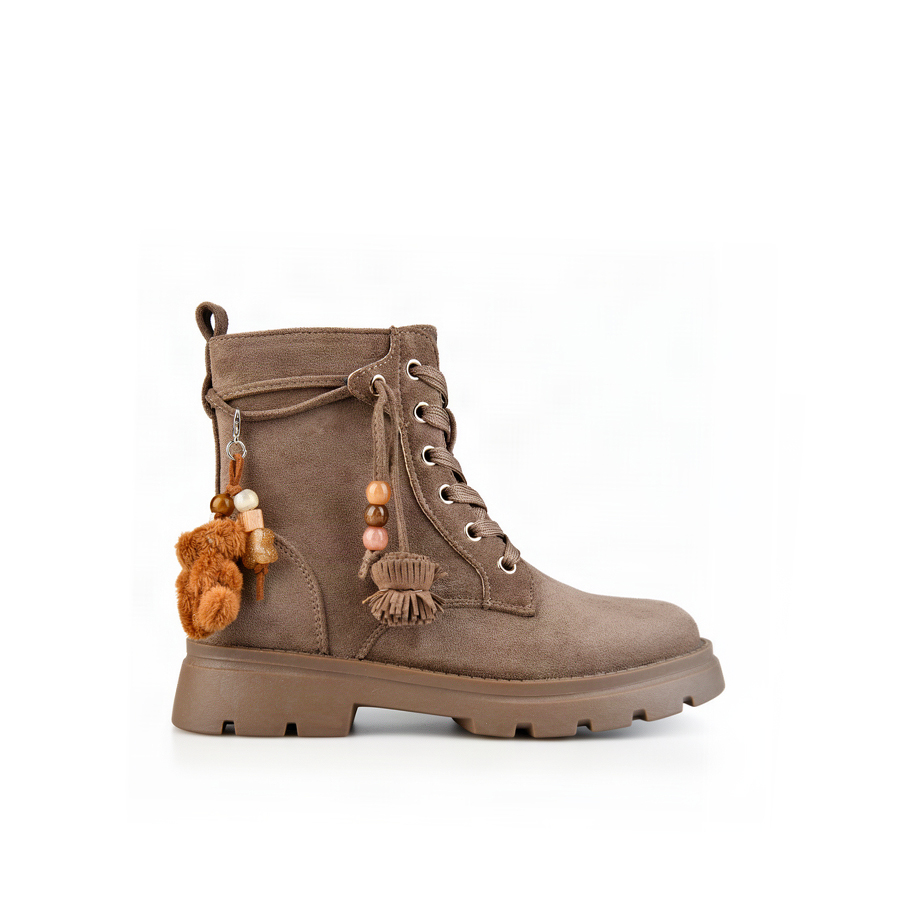 kids boots textiles brown 0162537